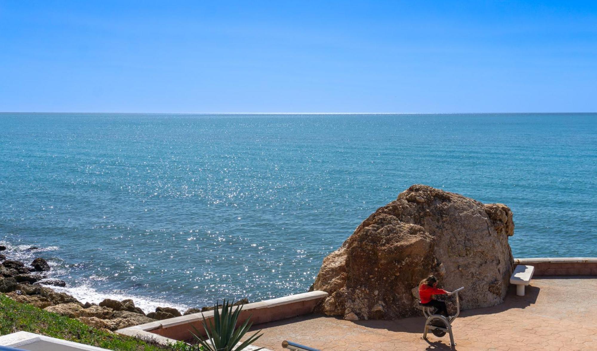 Gran Apartamento Vistas Al Mar La Cala Del Moral Buitenkant foto